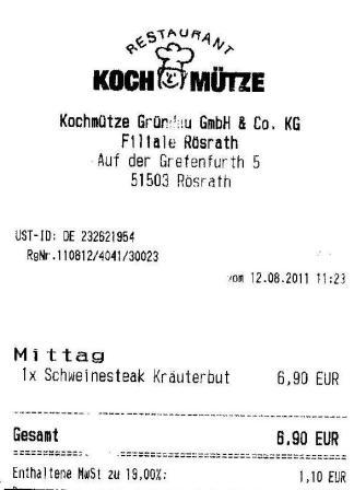 ikob Hffner Kochmtze Restaurant